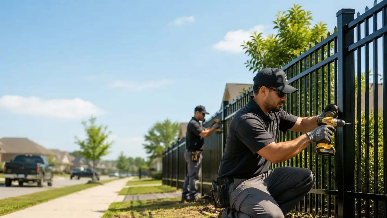 Metal Fence Installation in Lafayette, NJ